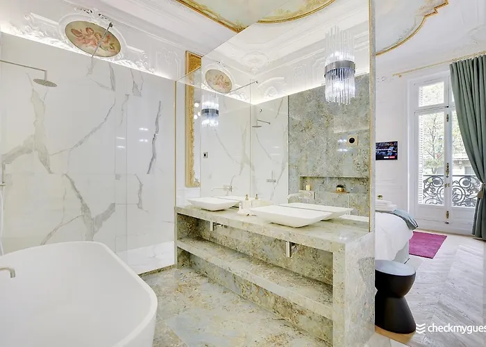 公寓 Exceptional - 4br-12p - Parc Monceau